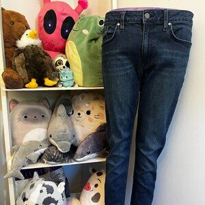 Calvin Klein Women’s Slim Boyfriend Dark Wash Jeans Size 8